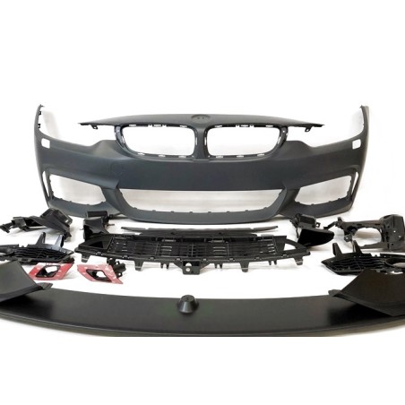 Front Bumper BMW F32 F33 F36 Look M Performance Spoiler