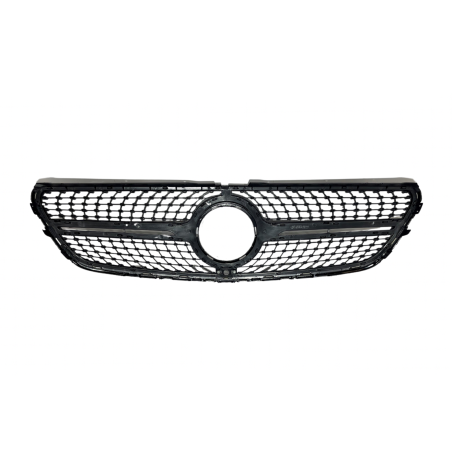 Front Grill Mercedes Vito W447 W447 2016-2020 Look Diamond Full Black