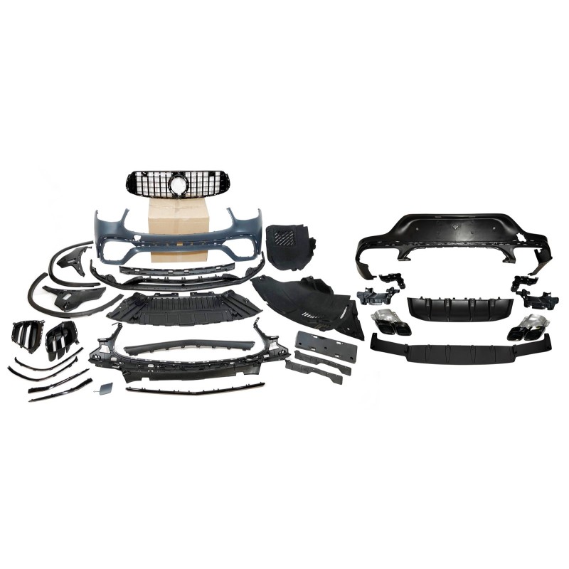 Kit De Carrosserie Mercedes X253 GLC Coupe 2020-2022 Look AMG GLC63