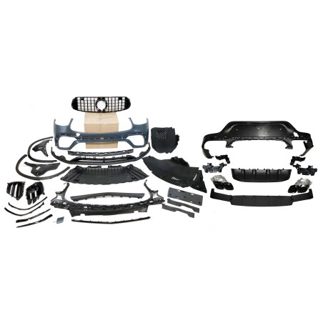 Kit De Carrosserie Mercedes X253 GLC Coupe 2020-2022 Look AMG GLC63
