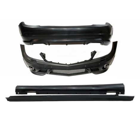 Kit De Carrosserie Mercedes W204 07-10 Look C63 ABS