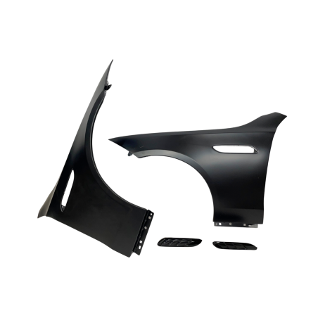 Parafanghi Anteriore Mercedes W206 Sedan/SW/Coupe Look C63 Alluminio
