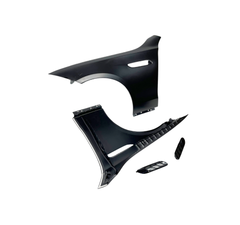 Parafanghi Anteriore Mercedes W206 Sedan/SW/Coupe Look C63 Alluminio
