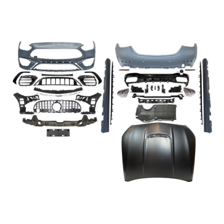 KIT DE CARROCERIA MERCEDES W206 4 Doors Look AMG C63