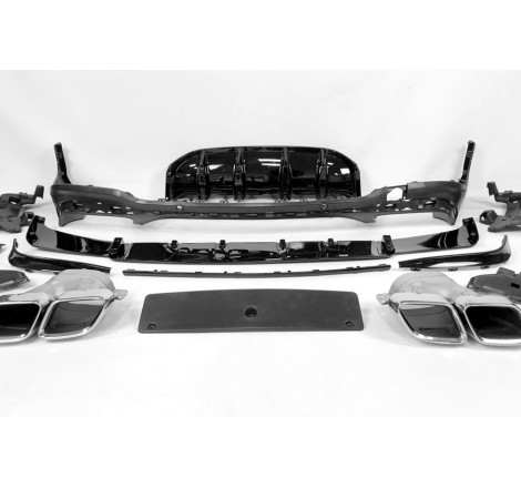 STOßSTANGENSET BODYKIT Mercedes X253 GLC 2020+ Look AMG GLC63