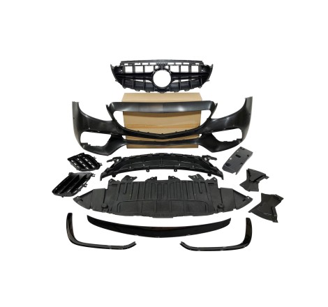 Front Bumper Mercedes W213 4p 2016-2019 / C238 look AMG E63