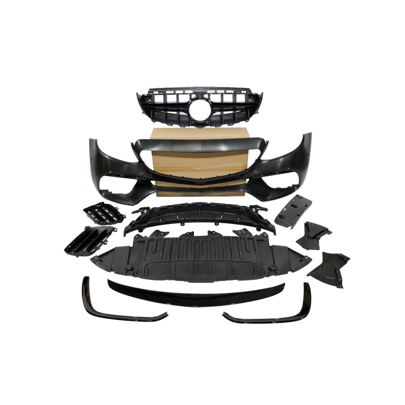 Front Bumper Mercedes W213 4p 2016-2019 / C238 look AMG E63