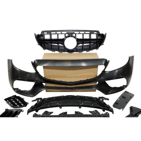 FRONTSTOßSTANGE FRONTSCHÜRZE Mercedes W213 4p 2016-2019 / C238 look AMG E63