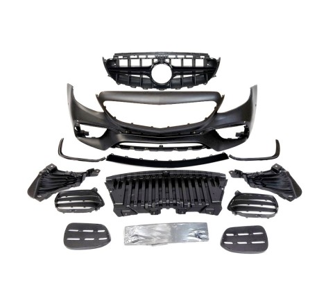 Front Bumper Mercedes W213 4p 2016-2019 / C238 look AMG E63