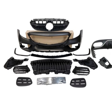 STOßSTANGENSET BODYKIT Mercedes W213 COUPE C238 look E53