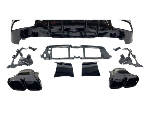 Rear Diffuser Mercedes W167 GLE 2020 Tails