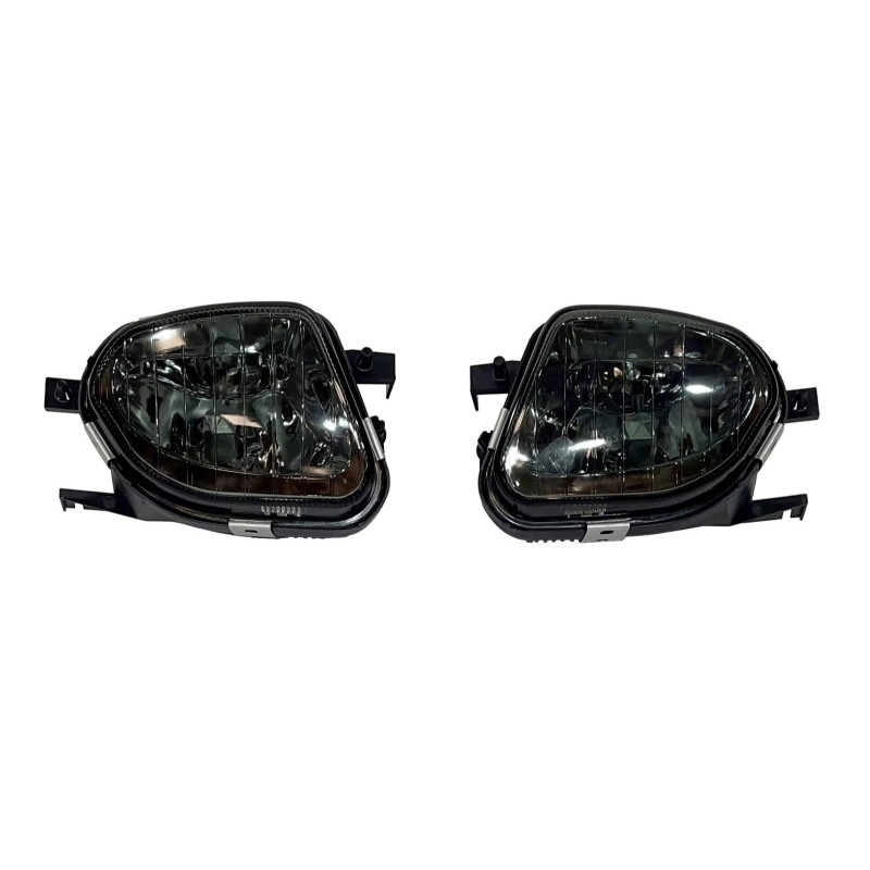 Set Of Fog Lamps For Bumper Mercedes W211 2002-2006 / W203 Look AMG