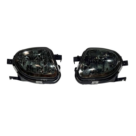 Set Of Fog Lamps For Bumper Mercedes W211 2002-2006 / W203 Look AMG