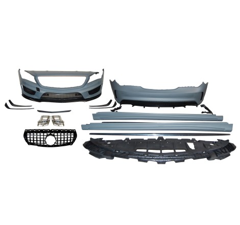 Kit Estetici Mercedes W117 13-16 4P / SW Look AMG