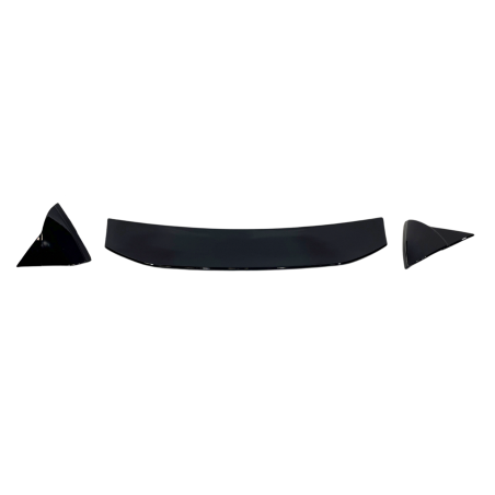 HECKLIPPE SPOILER HECKSPOILER KOFFERRAUM LIPPE Volkswagen Golf 6 3/5D Look RZ Glossy Black