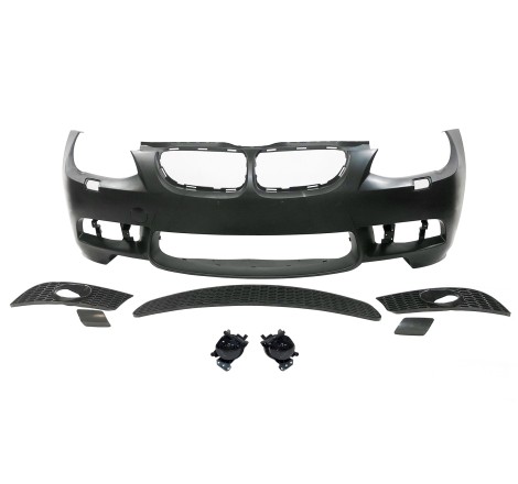 Front Bumper BMW E92 / E93 10-12 LCI Look M3 Grills Fog lamps