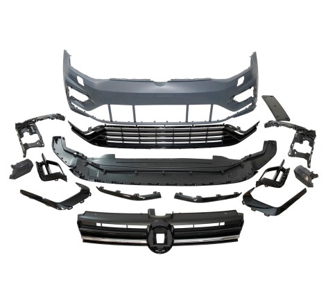 FRONTSTOßSTANGE FRONTSCHÜRZE VOLKSWAGEN GOLF 7.5 3/5D Facelift Look R20