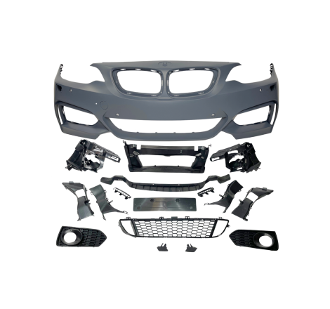 Paraurti Anteriore BMW F22 / F23 Look M Performance ABS