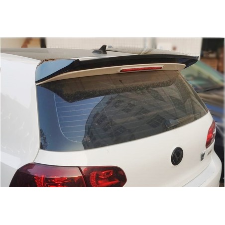 HECKLIPPE SPOILER HECKSPOILER KOFFERRAUM LIPPE Volkswagen Golf 6 3/5D Look RZ Glossy Black
