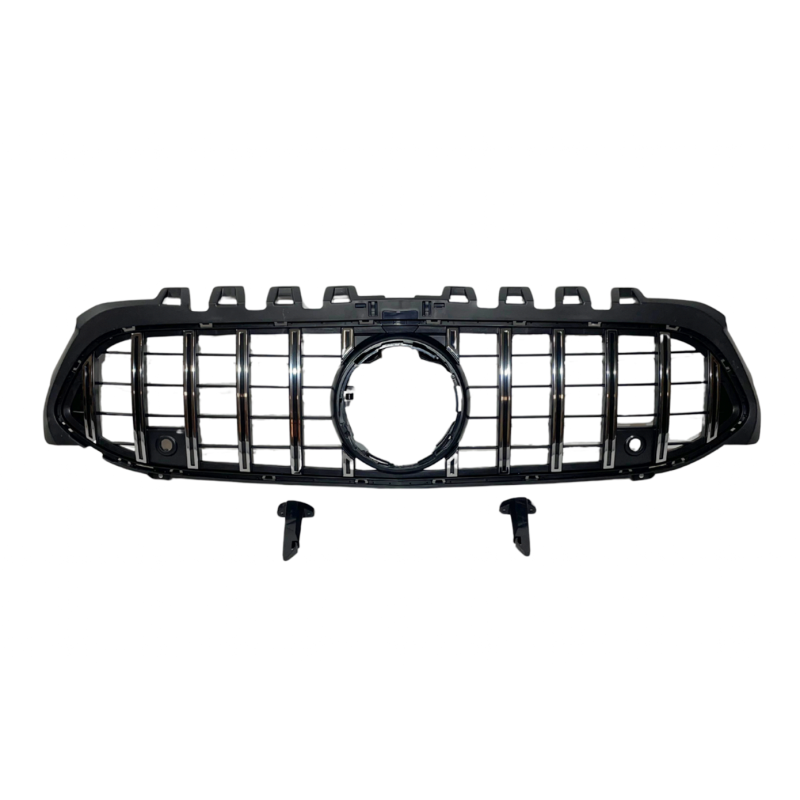 Calandre Mercedes W177 / V177 Look GTR Chrome / Black Sans caméra