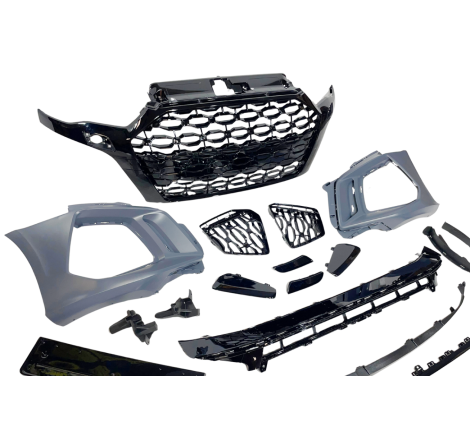 Front Bumper Audi A3 3 Doors / Sportback 2012-2015 Look RS3 21