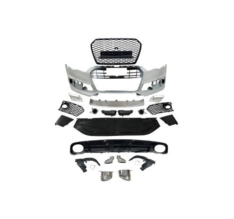 STOßSTANGENSET BODYKIT AUDI A6 / A6 AVANT 2015- 2018 C7 SLine Look RS6 Camera