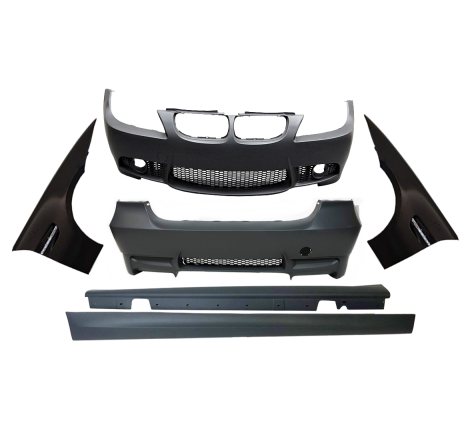 Kit De Carrosserie BMW E90 2009 LCI Look M3 ABS Ailettes