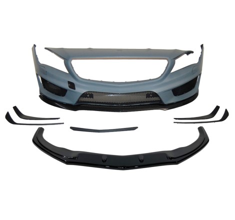 paragolpes delantero mercedes W176 A45 look AMG plastico