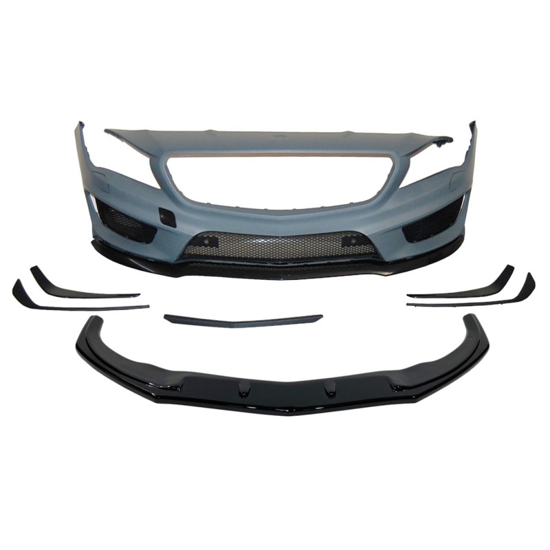 paragolpes delantero mercedes W176 A45 look AMG plastico