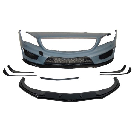 paragolpes delantero mercedes W176 A45 look AMG plastico