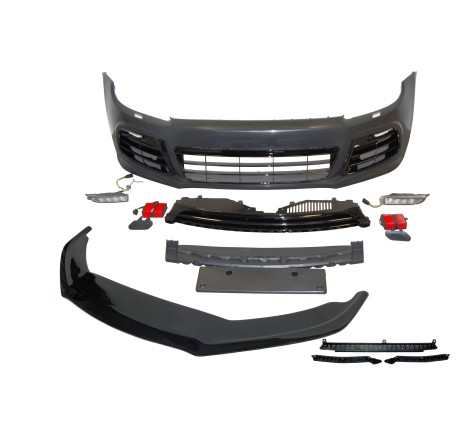 Front Bumper Volkswagen Scirocco Look R 2008-2014 Front spoiler