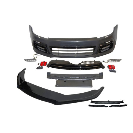Front Bumper Volkswagen Scirocco Look R 2008-2014 Front spoiler