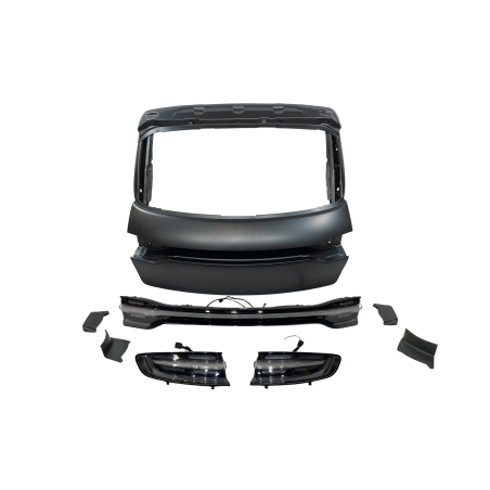 HECKKLAPPE KOFFERAUMDECKEL Porsche Macan 2014-2019 Look 2020 Aluminum