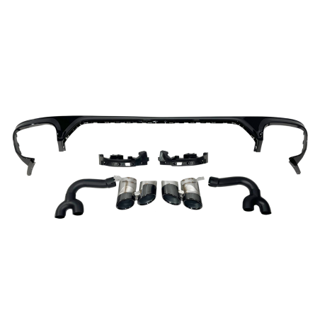 Rear Diffuser Audi Q8 2018-2023 Look RSQ8