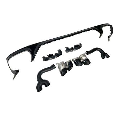Rear Diffuser Audi Q8 2018-2023 Look RSQ8