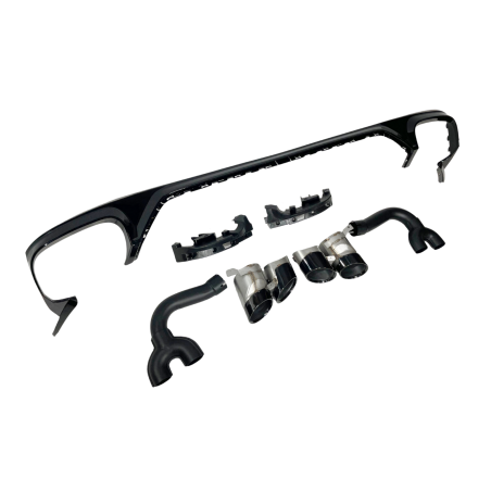 Rear Diffuser Audi Q8 2018-2023 Look RSQ8