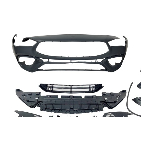 paragolpes delantero mercedes W176 A45 look AMG plastico