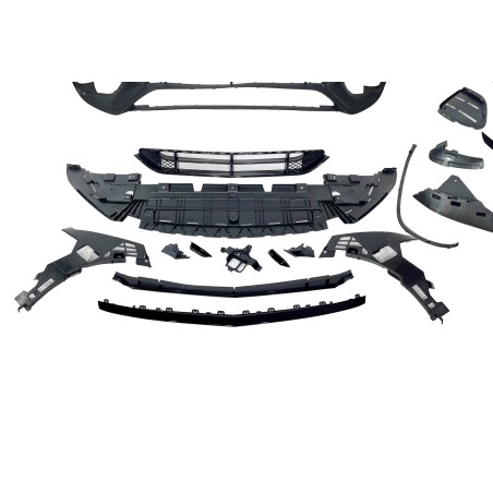 paragolpes delantero mercedes W176 A45 look AMG plastico