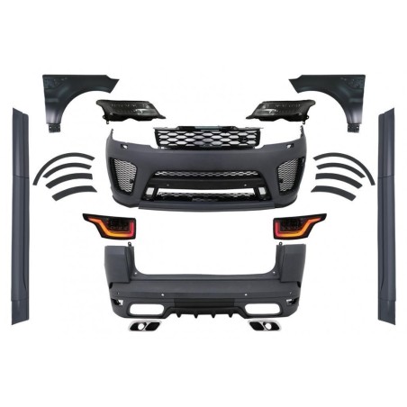 STOßSTANGENSET BODYKIT Range Rover Sport 2013-2017 Look 2018 SVR