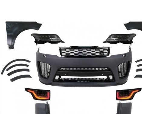 STOßSTANGENSET BODYKIT Range Rover Sport 2013-2017 Look 2018 SVR