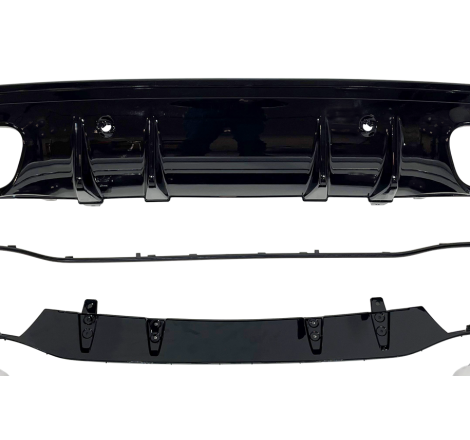 DIFUSOR TRASERO Mercedes W205 2019 4D / SW Look C63