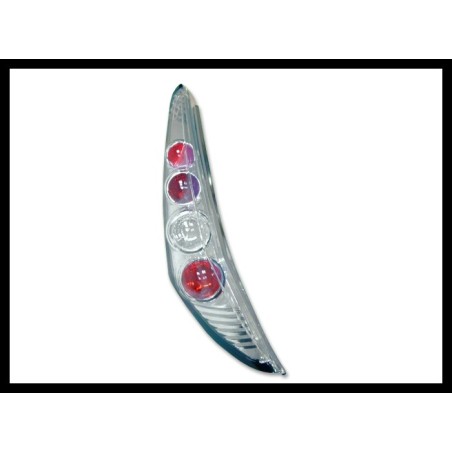 Set Of Rear Tail Lights Fiat Punto 1999 Lexus Chromed & Glass