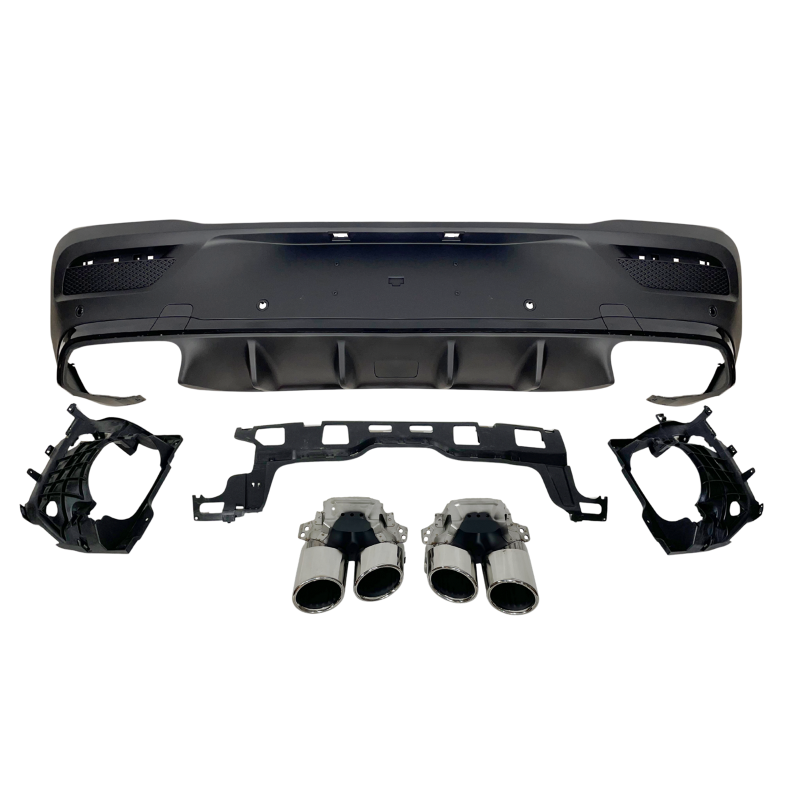 HECKANSATZ HECKSPOILER DIFFUSOR Mercedes C167 GLE 2020 Look E53 Black