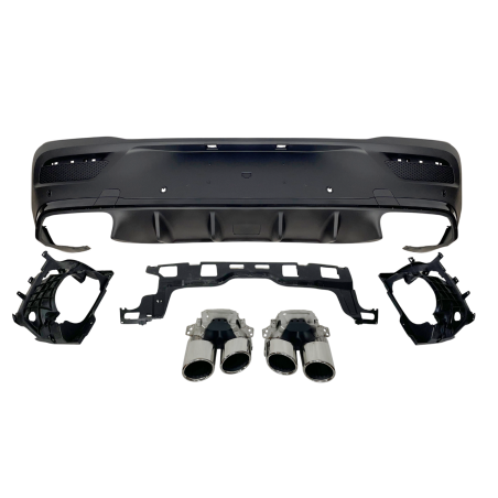 HECKANSATZ HECKSPOILER DIFFUSOR Mercedes C167 GLE 2020 Look E53 Black