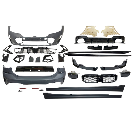 STOßSTANGENSET BODYKIT BMW G21 LCI Look M Performance