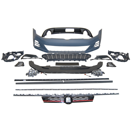 STOßSTANGENSET BODYKIT VOLKSWAGEN GOLF 7.5 3/5D Facelift LOOK GTI