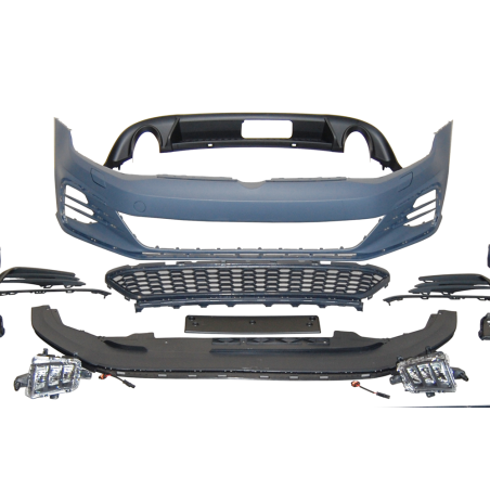 STOßSTANGENSET BODYKIT VOLKSWAGEN GOLF 7.5 3/5D Facelift LOOK GTI