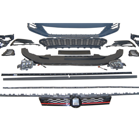 STOßSTANGENSET BODYKIT VOLKSWAGEN GOLF 7.5 3/5D Facelift LOOK GTI