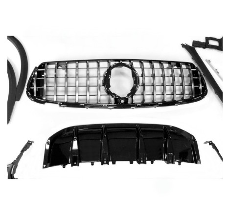 Kit De Carrosserie Mercedes X253 GLC 2020+ Look AMG GLC63