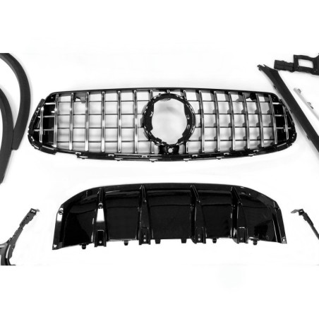 Kit De Carrosserie Mercedes X253 GLC 2020+ Look AMG GLC63
